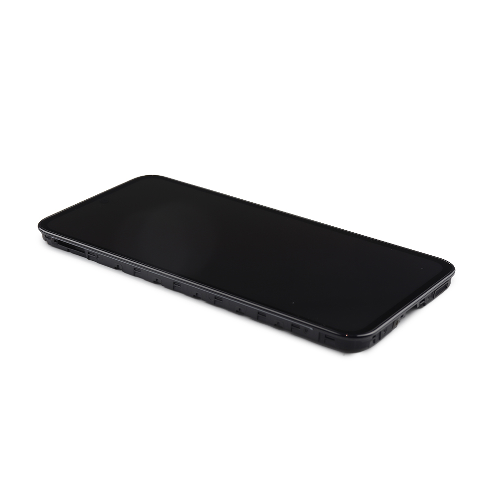 Samsung Scherm met frame voor Samsung Galaxy M35 5G (SM-M356B) Donkerblauw Service Pack