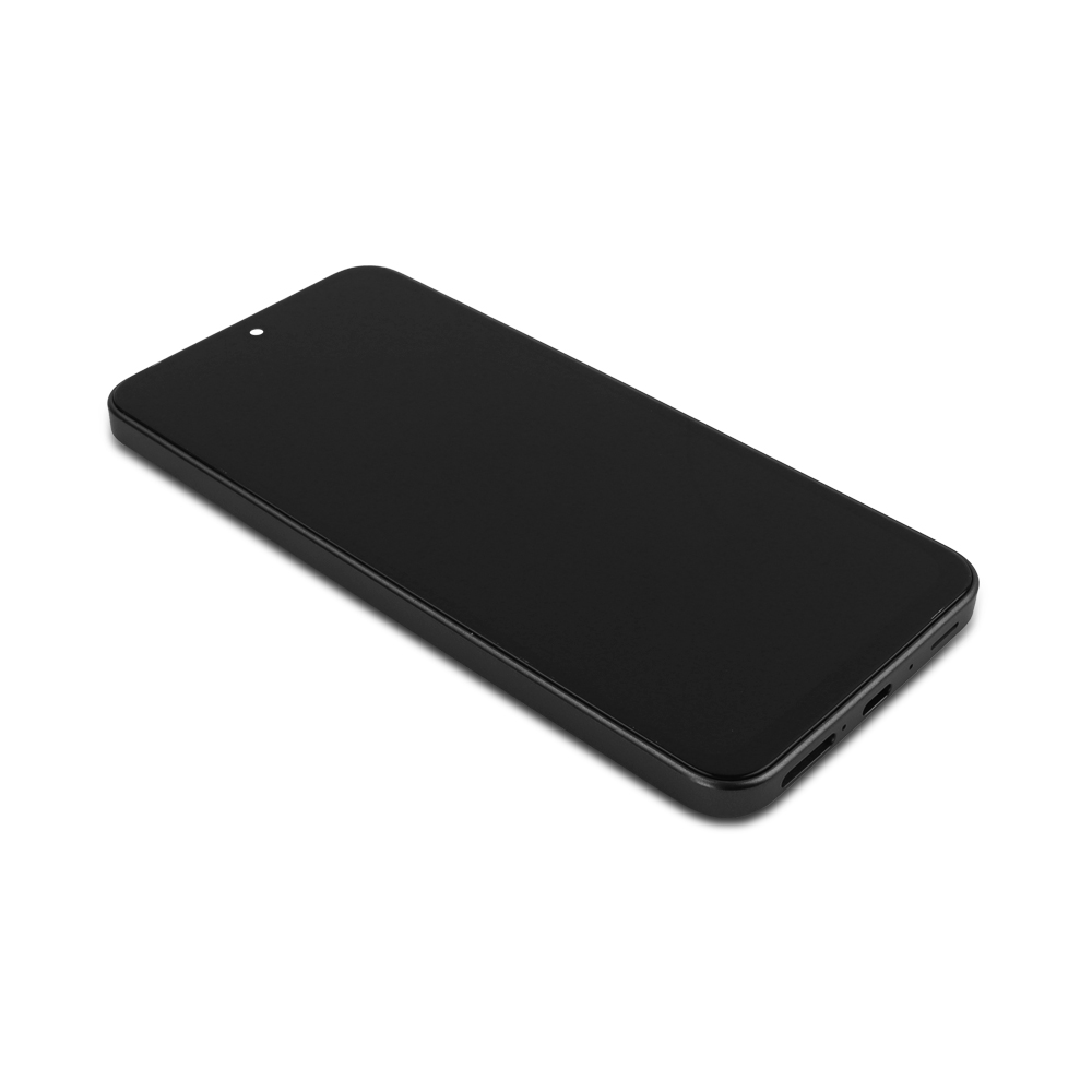 Samsung Scherm met frame voor Samsung Galaxy A36 5G (SM-A366B) Zwart In-Cell