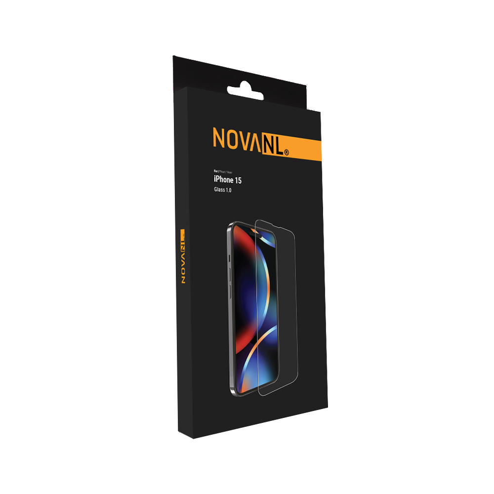 NOVANL GlassProtector (apto para fundas) para iPhone 15/iPhone 16