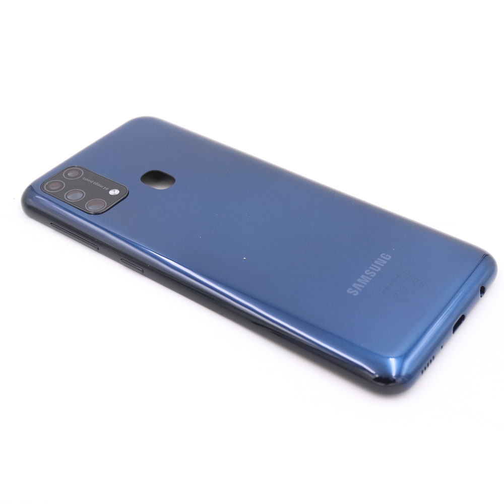 Samsung Achterkant voor Samsung Galaxy M31 Blauw Service Pack