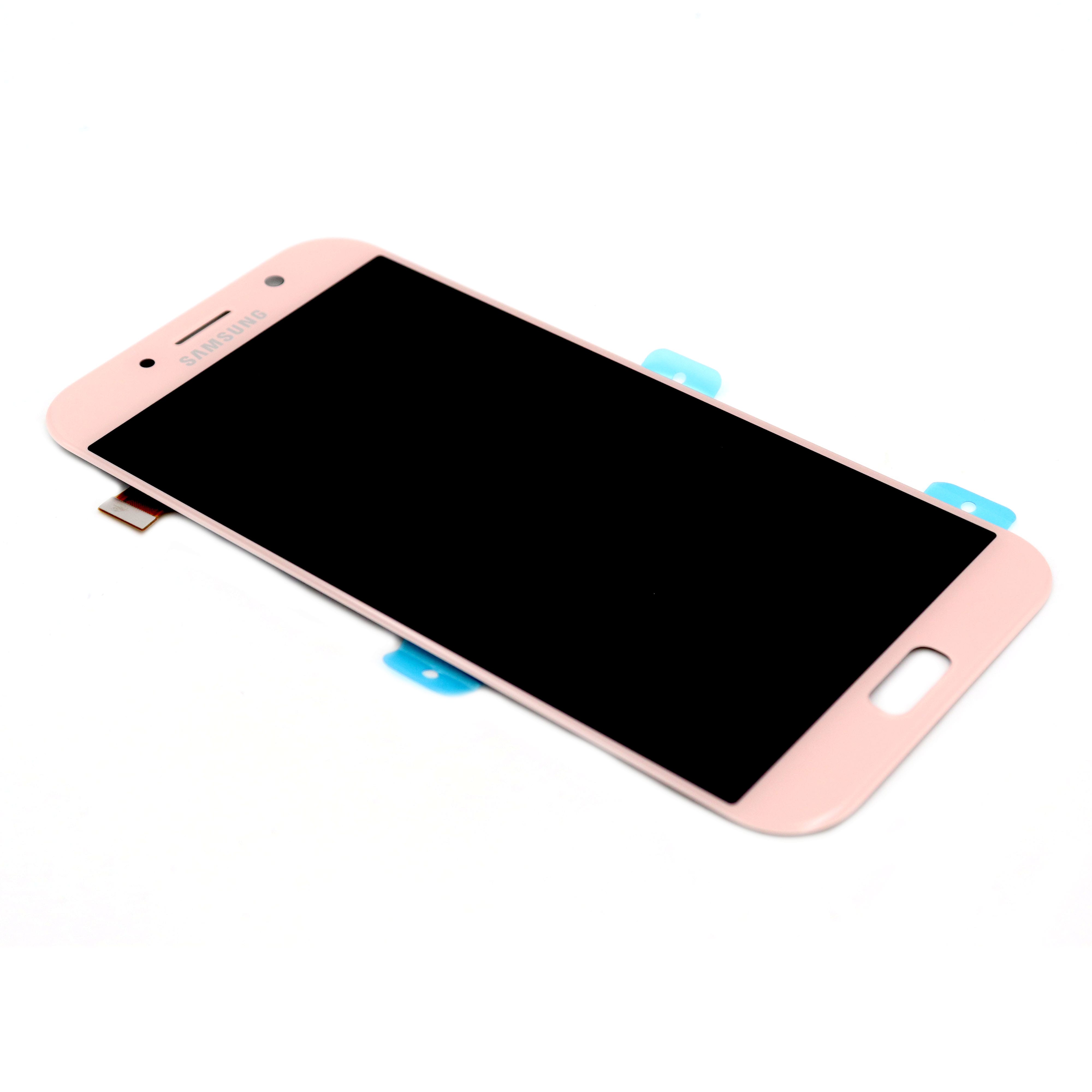 Display für Samsung Galaxy A7 2017 (A720F) Rosa Service Pack