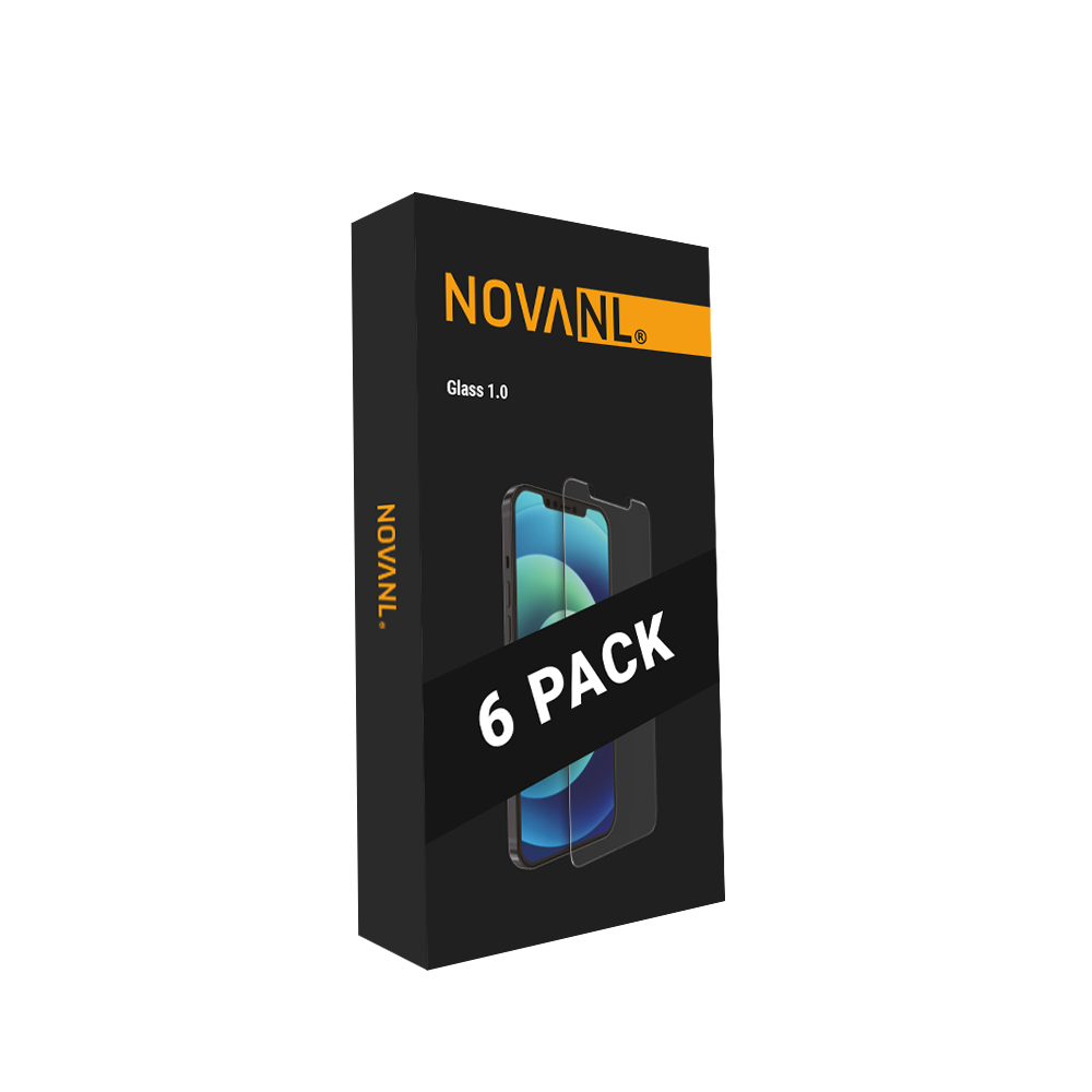 NOVANL GlassProtector (Case Friendly) (6 Pack) voor iPhone 12 Mini