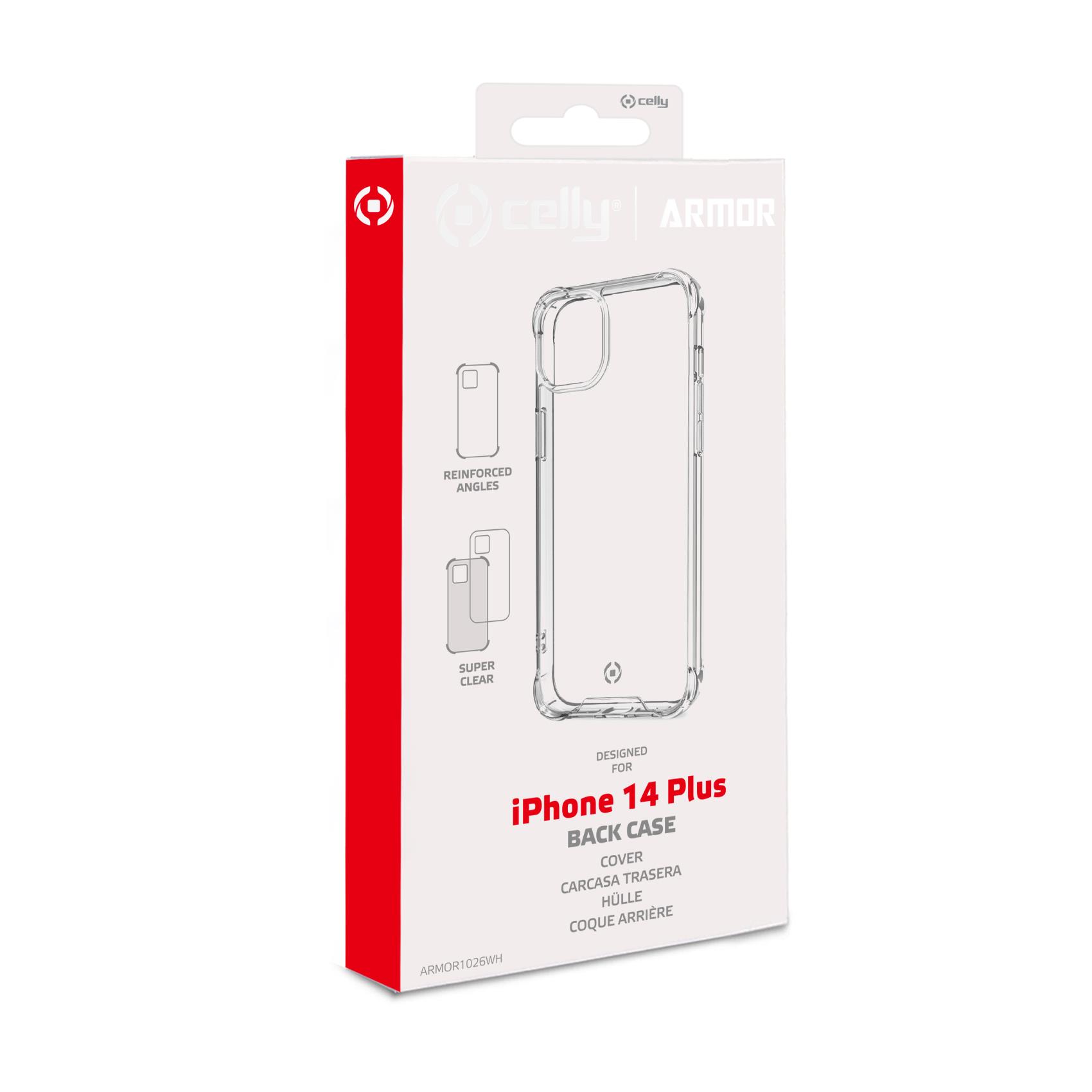 Celly Armor (Anti Shock TPU) voor iPhone 14 Plus