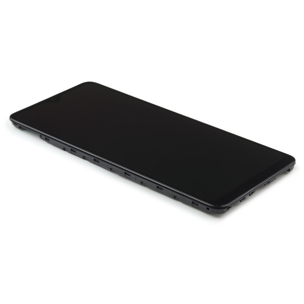 Samsung Scherm met frame voor Samsung Galaxy A32 4G Zwart Oled Soft