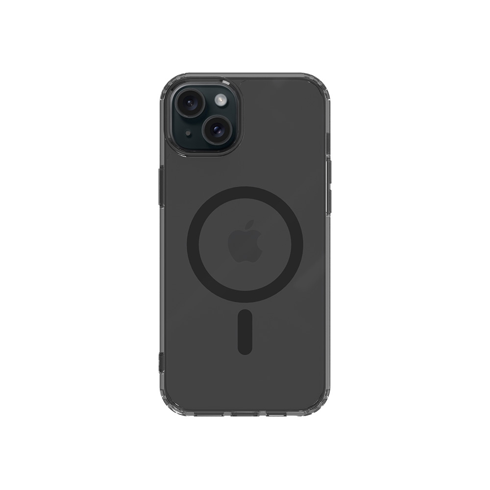 NOVANL ShockShield Case (incl. Magnetics) für iPhone 15 Plus Grau