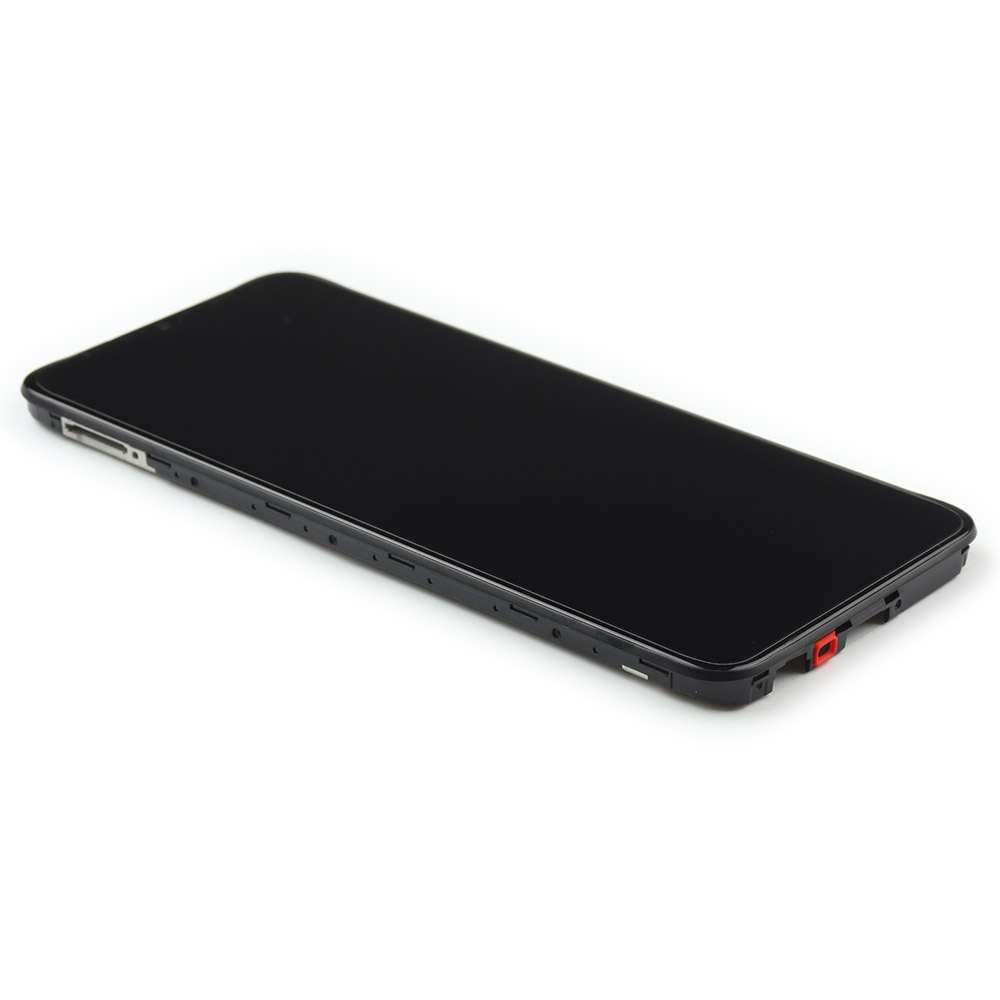 Realme Scherm met frame Zwart voor Realme C25 Service Pack