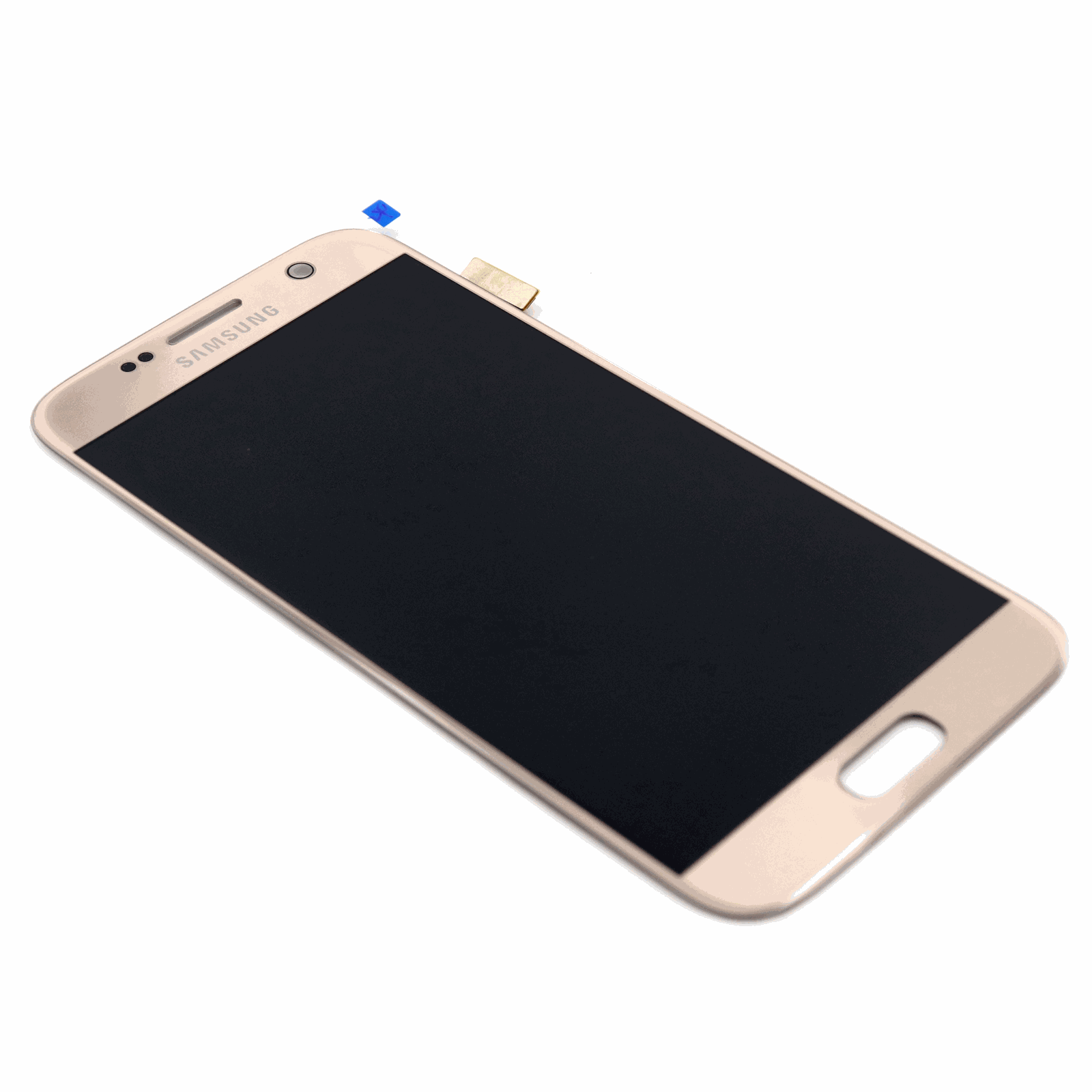 Samsung Display (without Adhesive) für Samsung Galaxy S7 Gold Service Pack
