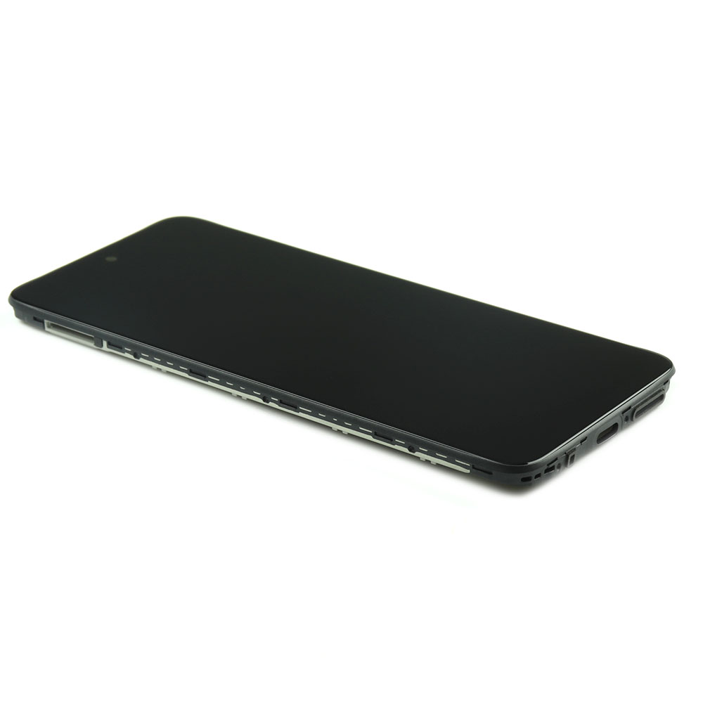 Xiaomi Scherm met frame voor Xiaomi Redmi 10 Zwart Service Pack