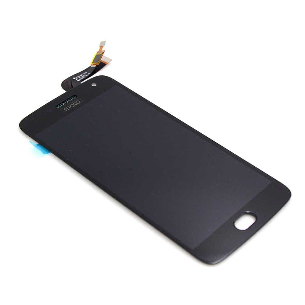 Motorola Scherm voor Motorola Moto G5 Plus (XT1685) Zwart OEM-Equivalent