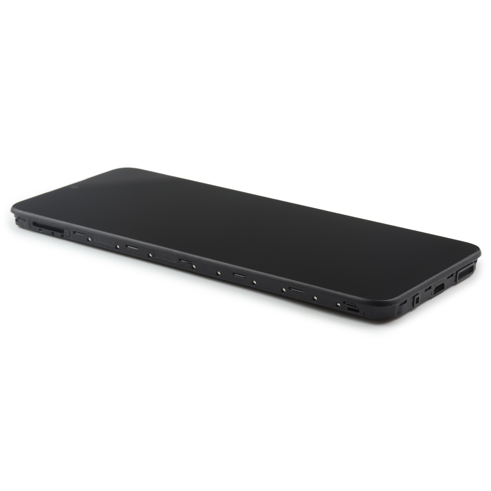Xiaomi Scherm met frame voor Xiaomi Redmi 12C Zwart Service Pack