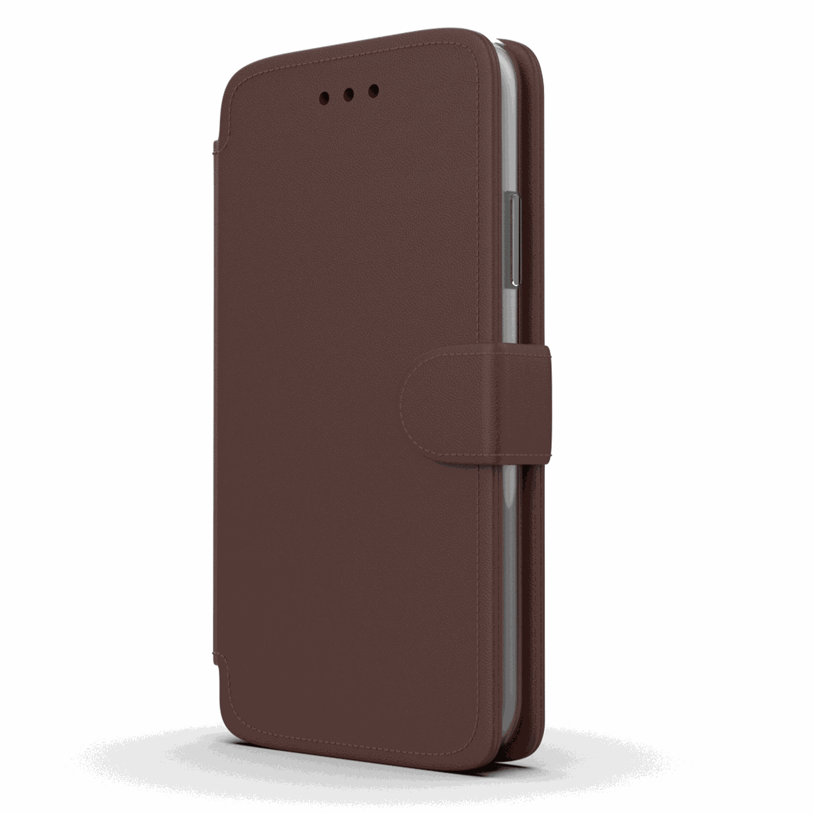 NOVANL BookMate Case für Samsung Galaxy S8 Plus Braun