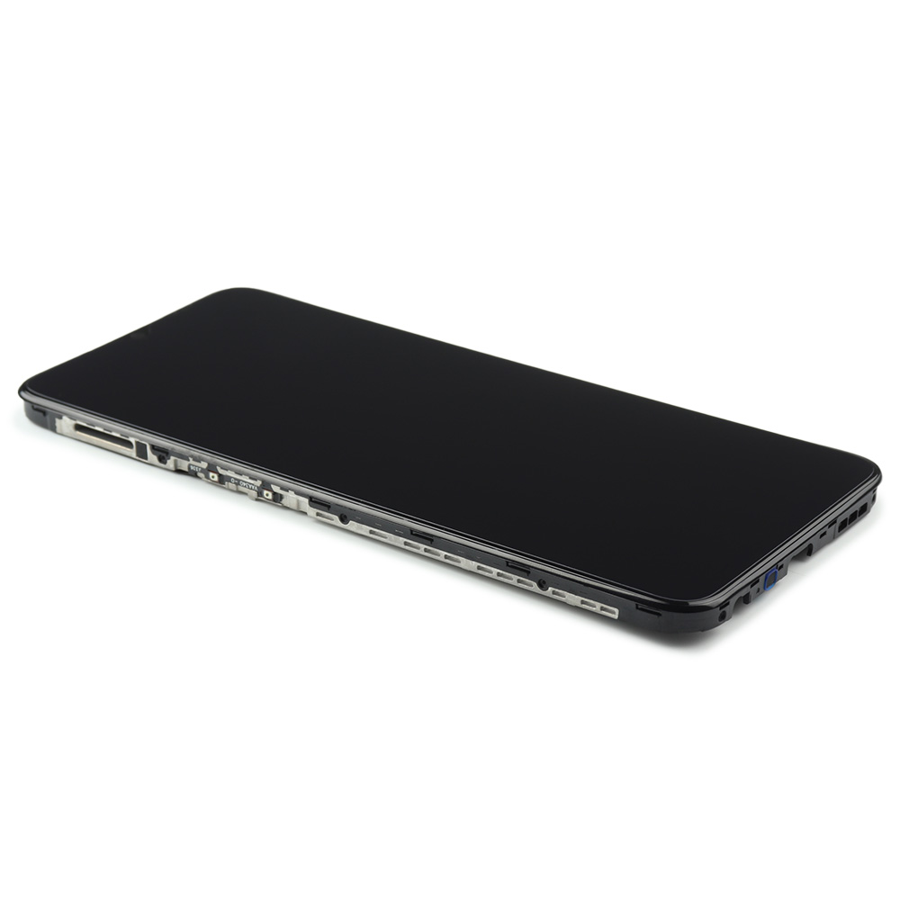 Oppo Scherm met frame voor Oppo A57 4G Zwart Service Pack