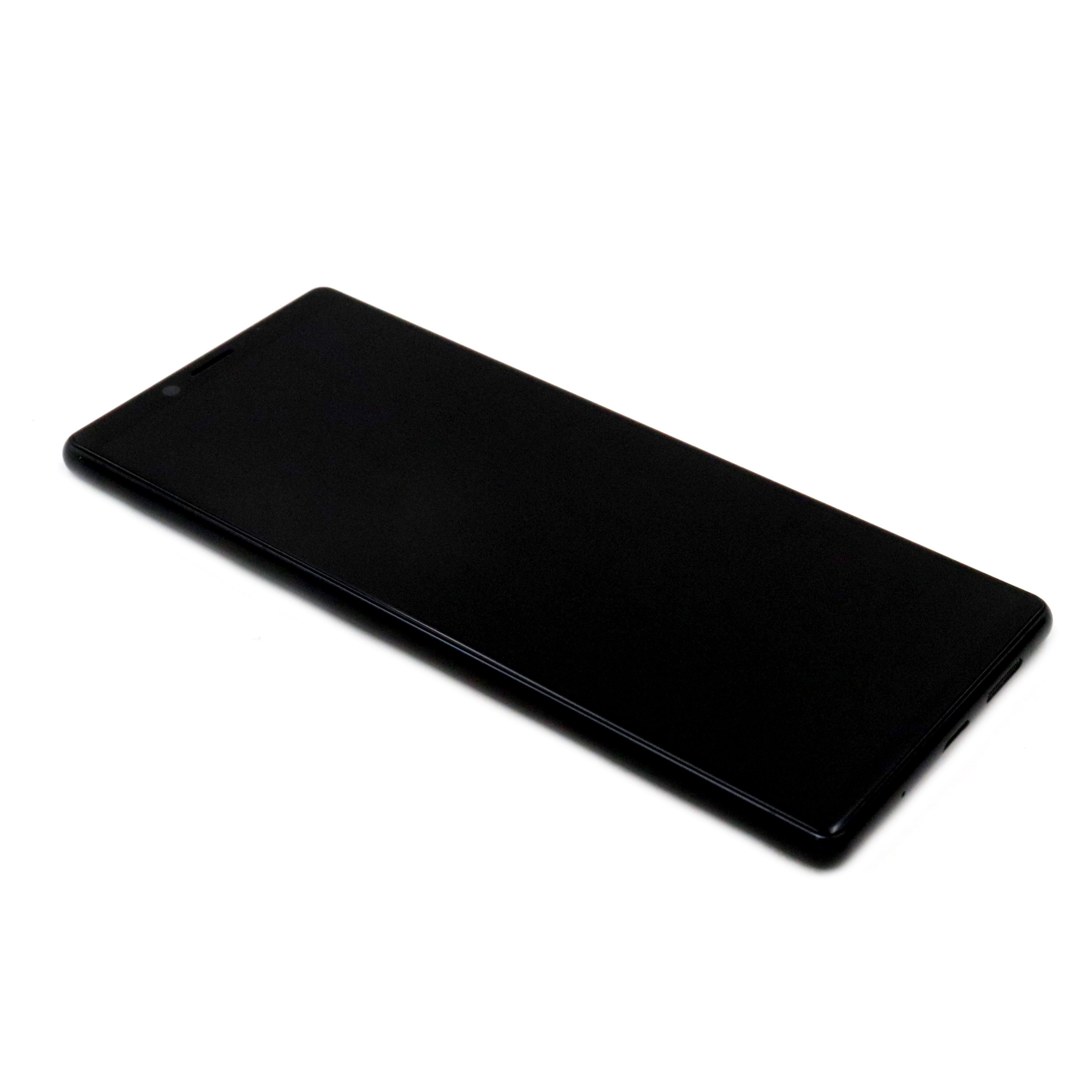 Sony Scherm met frame voor Sony Xperia XZ4 Zwart OEM-Equivalent