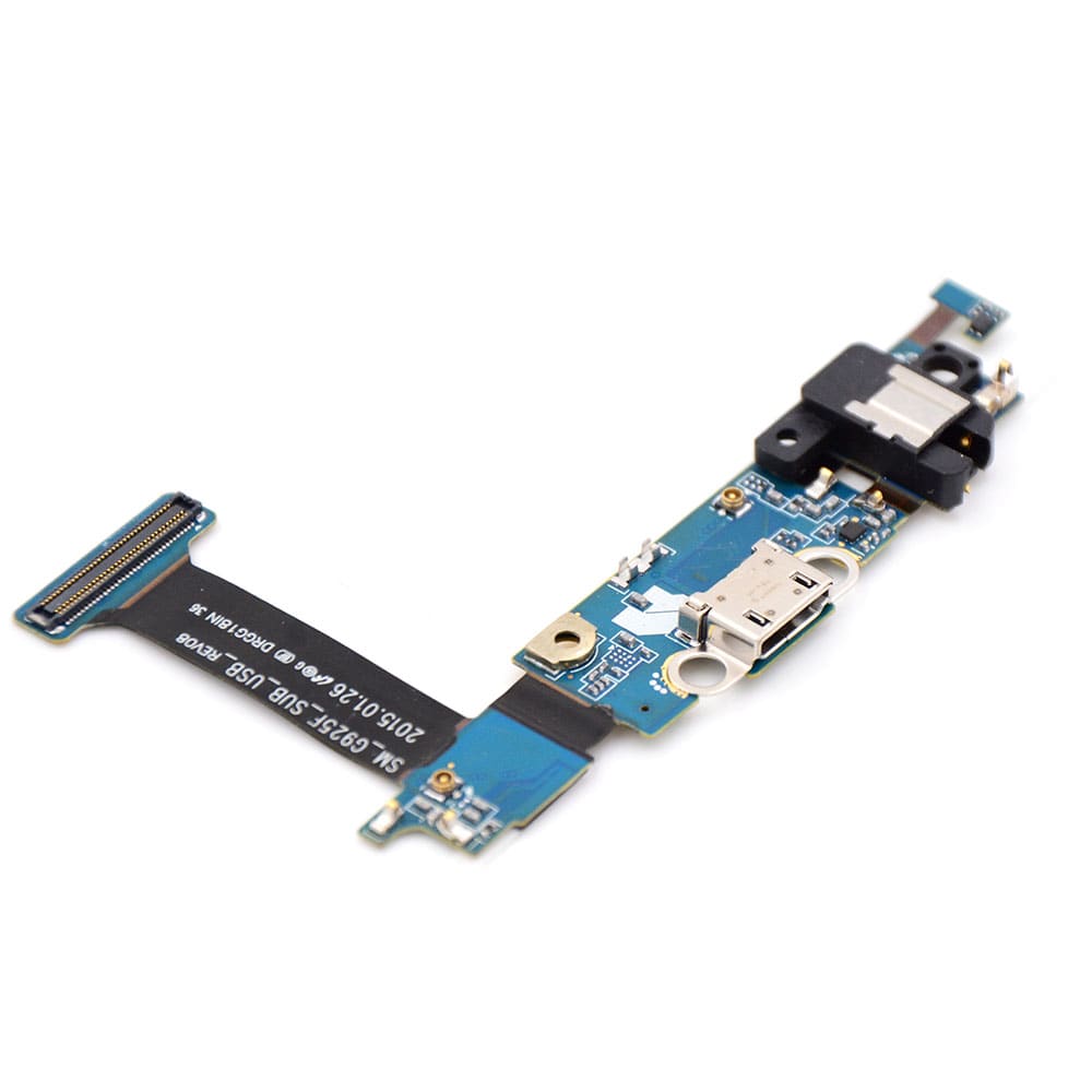 Samsung Charging Port and Koptelefoonaansluiting and Sensor voor Samsung Galaxy S6 Edge OEM-Equivalent