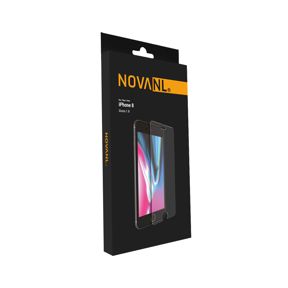 NOVANL GlassProtector (Case Friendly) voor iPhone 8