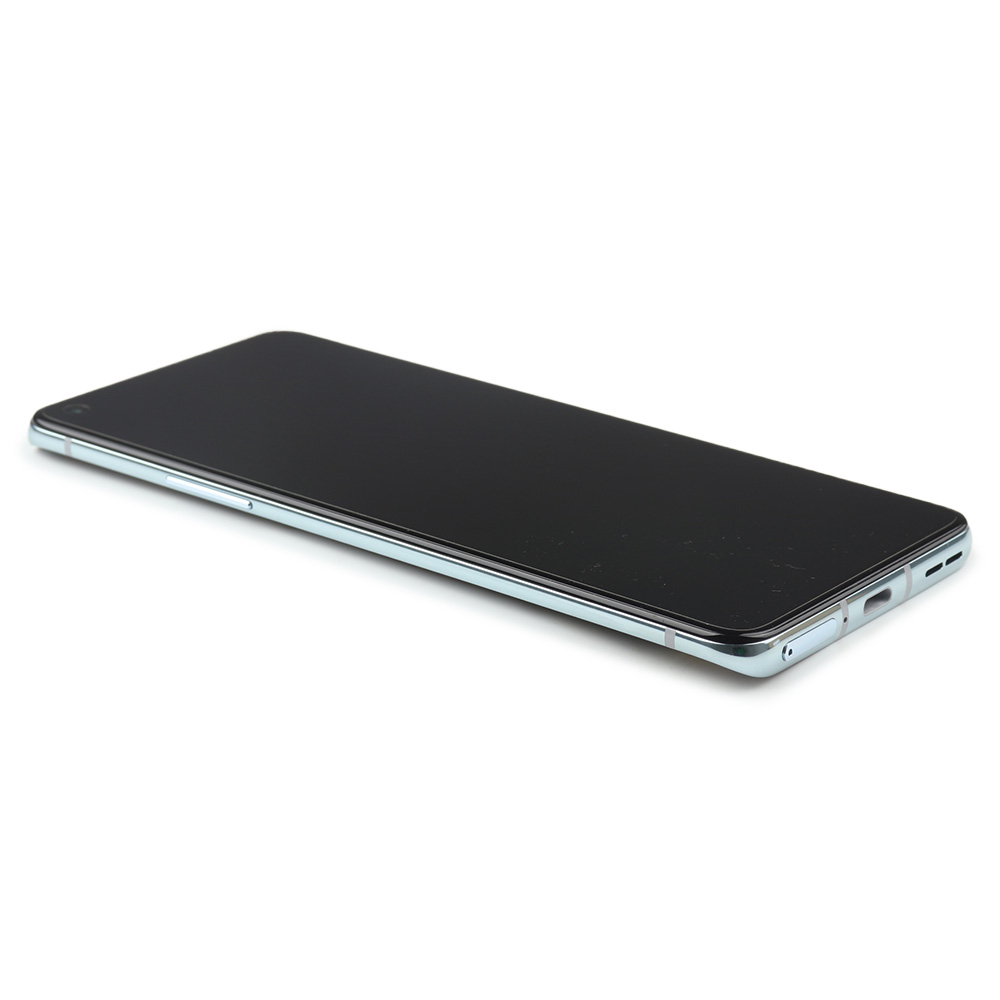 OnePlus Scherm met frame voor OnePlus 8T Zilver Service Pack