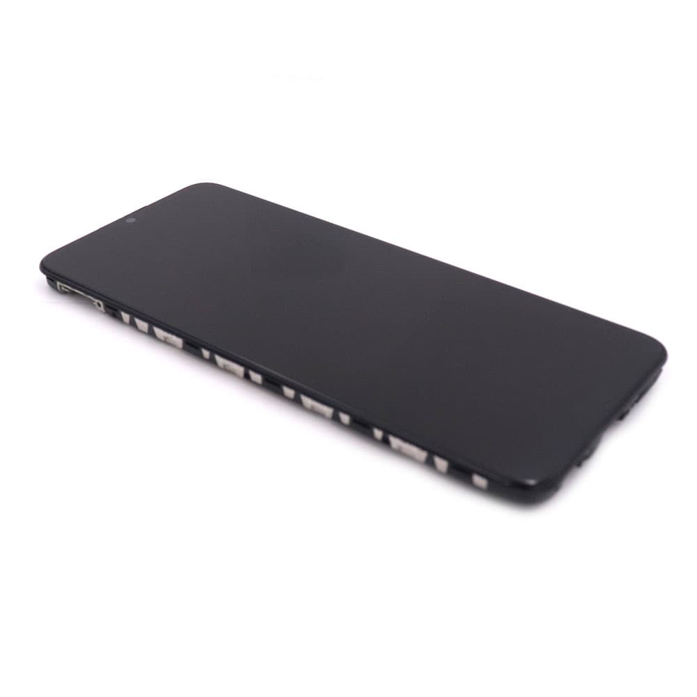 Samsung Scherm voor Samsung Galaxy A02S Zwart Service Pack