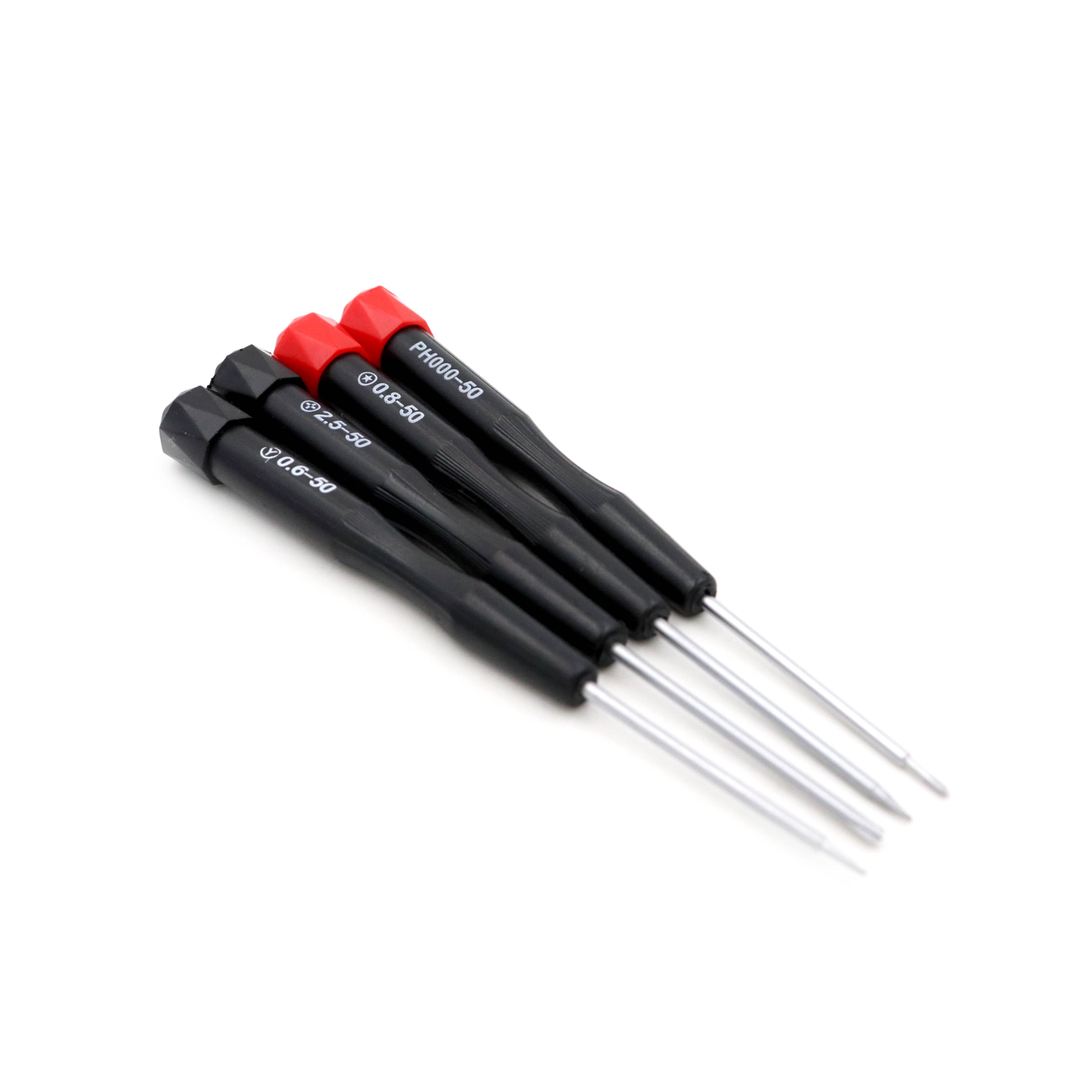 4 Stück Schraubendreher-Set für iPhone und Samsung repairs 1x tri-wing 1x Phillips 1x Flat/cros 1X Pentalobe