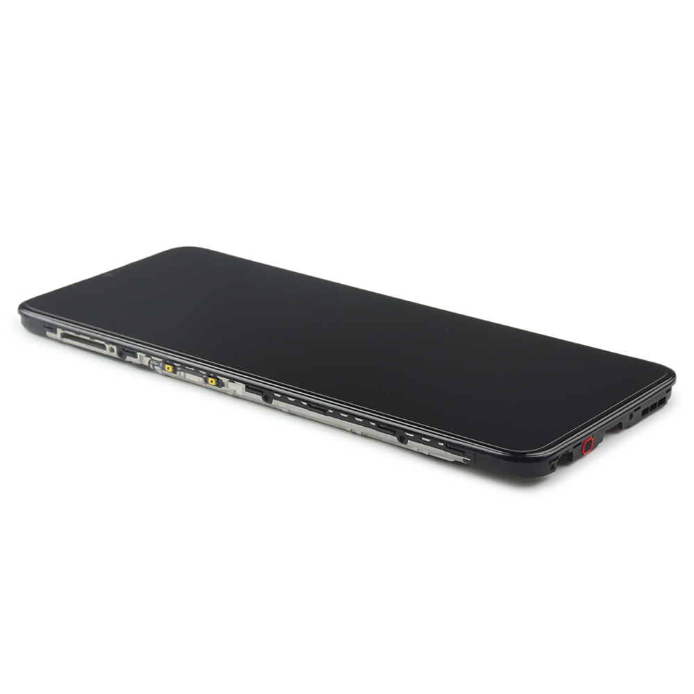Oppo Scherm met frame voor Oppo A54s Zwart Service Pack