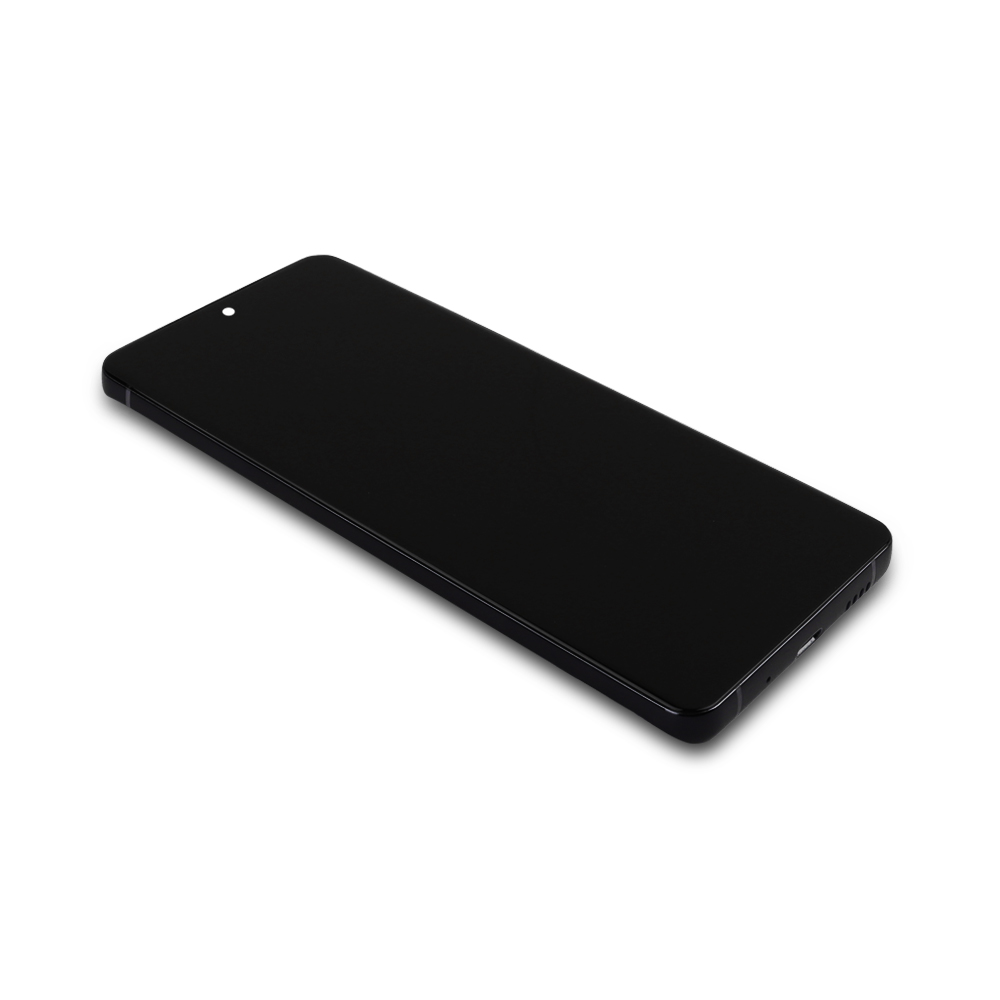 Samsung Scherm met frame voor Samsung Galaxy S20 Plus Zwart In-Cell