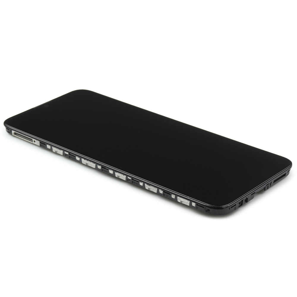 Motorola Scherm met frame voor Motorola Moto E20 Zwart OEM-Equivalent