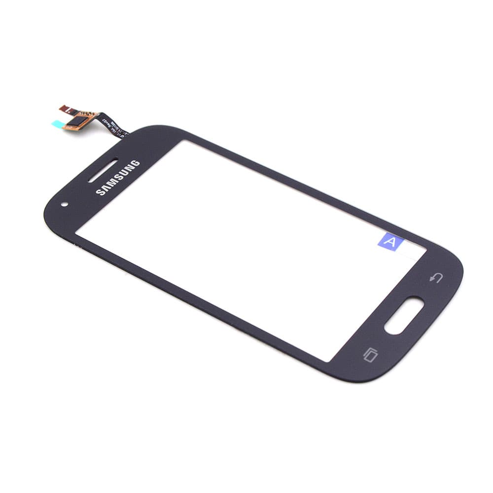 Samsung Touchscreen (met plakstrip) voor Samsung Ace Style (G310) Zwart OEM-Equivalent
