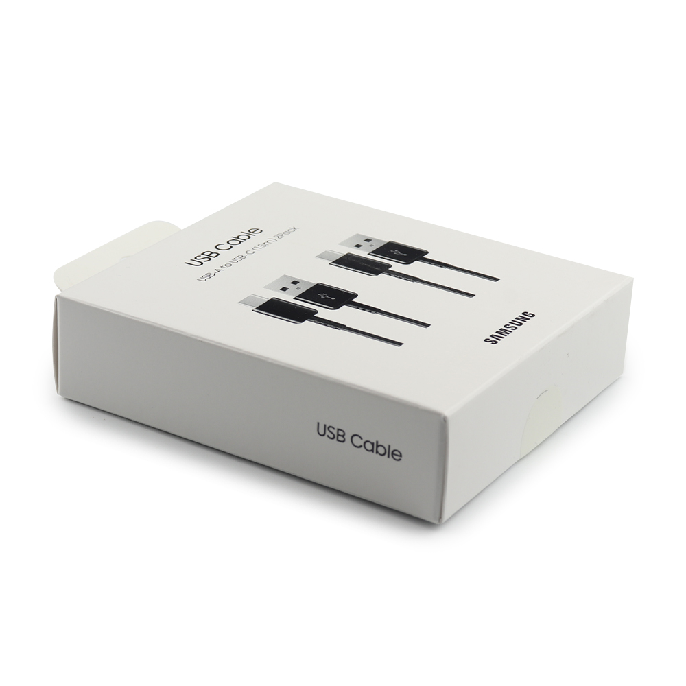 Caricatore + 2 x cavo USB-C per Samsung 50W Nero