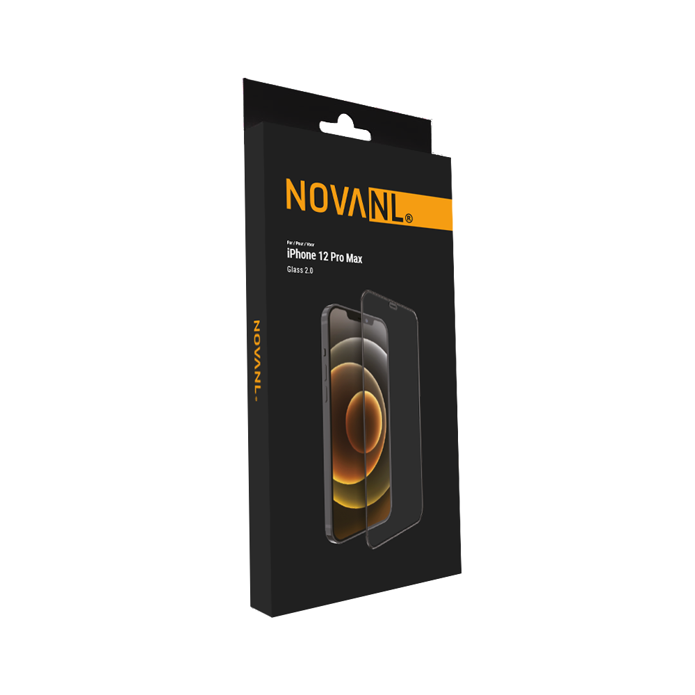 NOVANL GlassProtector Pro (Edge to Edge) voor iPhone 12 Pro Max