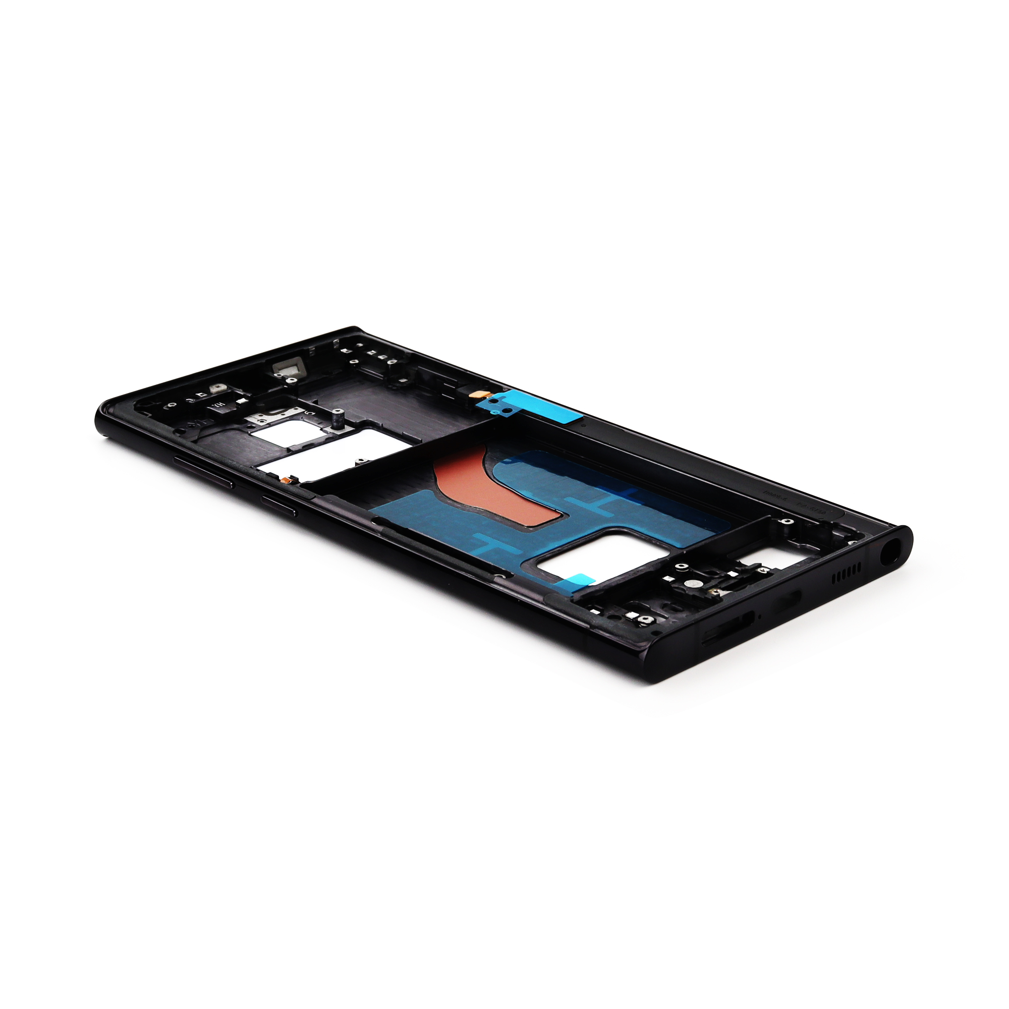 Samsung Middenframe voor Samsung Galaxy S22 Ultra (SM-S908B) Zwart OEM-Equivalent