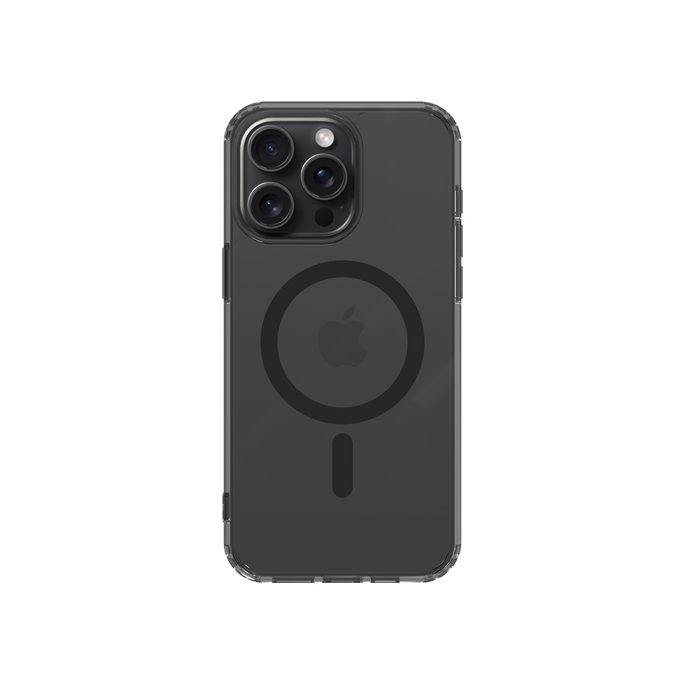NOVANL ShockShield Case (incl. Magnetics) für iPhone 15 Pro Grau