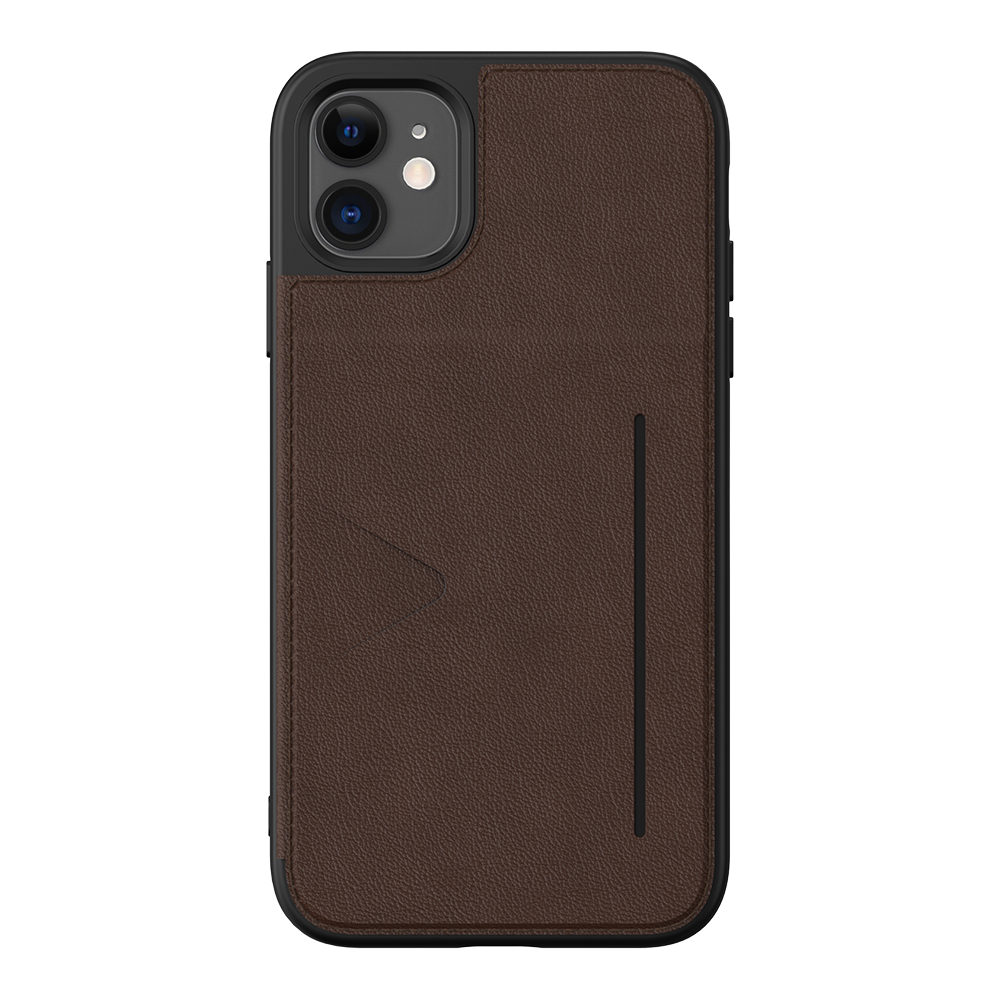 NOVANL WalletGuard voor iPhone X/Xs Bruin