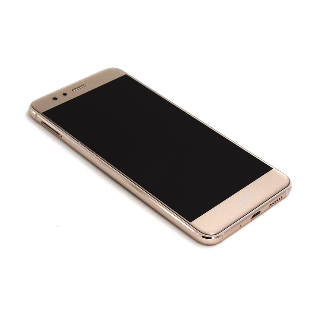 Komplettes Display mit Rahmen für Huawei P10 Lite Gold OEM-Equivalent