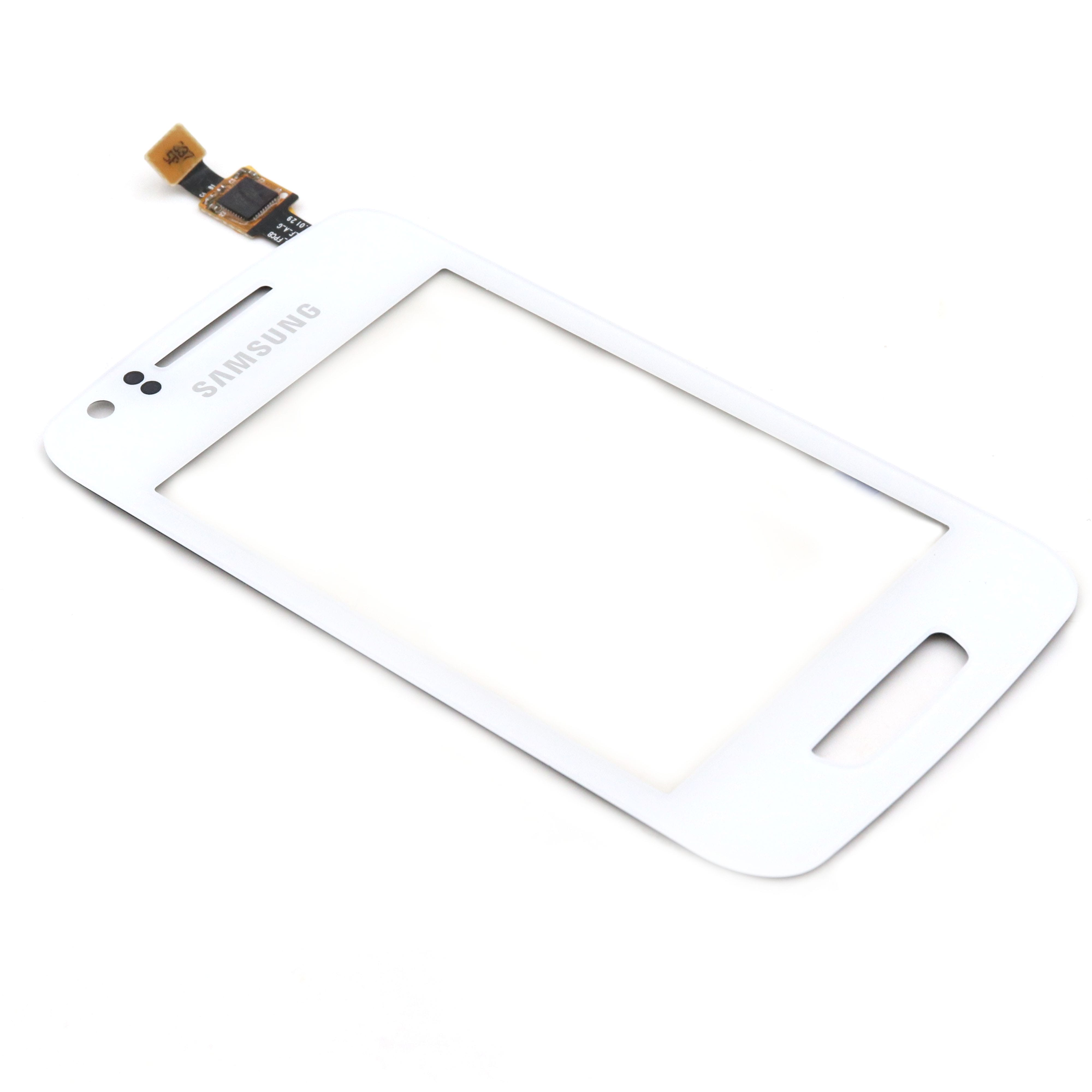 Samsung Touchscreen (met plakstrip) voor Samsung Wave Y (S5380) Wit OEM-Equivalent