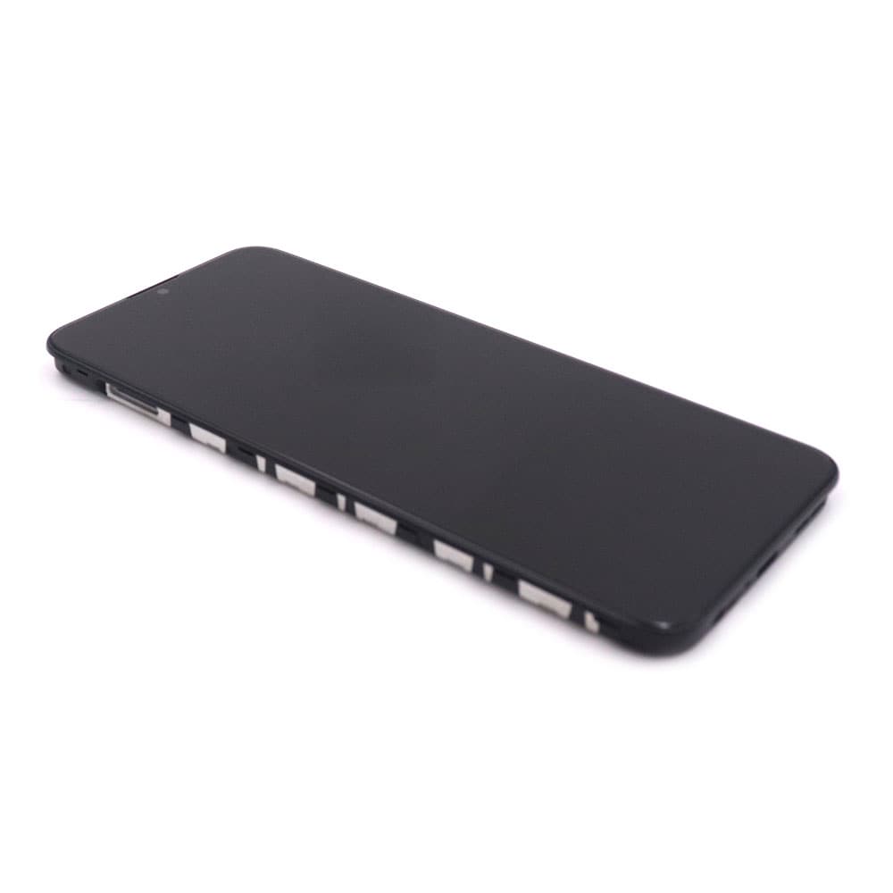 Motorola Scherm Complete met housing voor Motorola Moto G10 Zwart Service Pack
