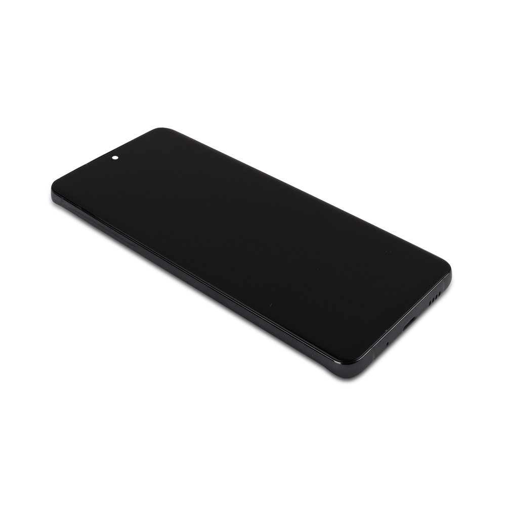 Samsung Scherm met frame voor Samsung Galaxy S20 Ultra Zwart In-Cell