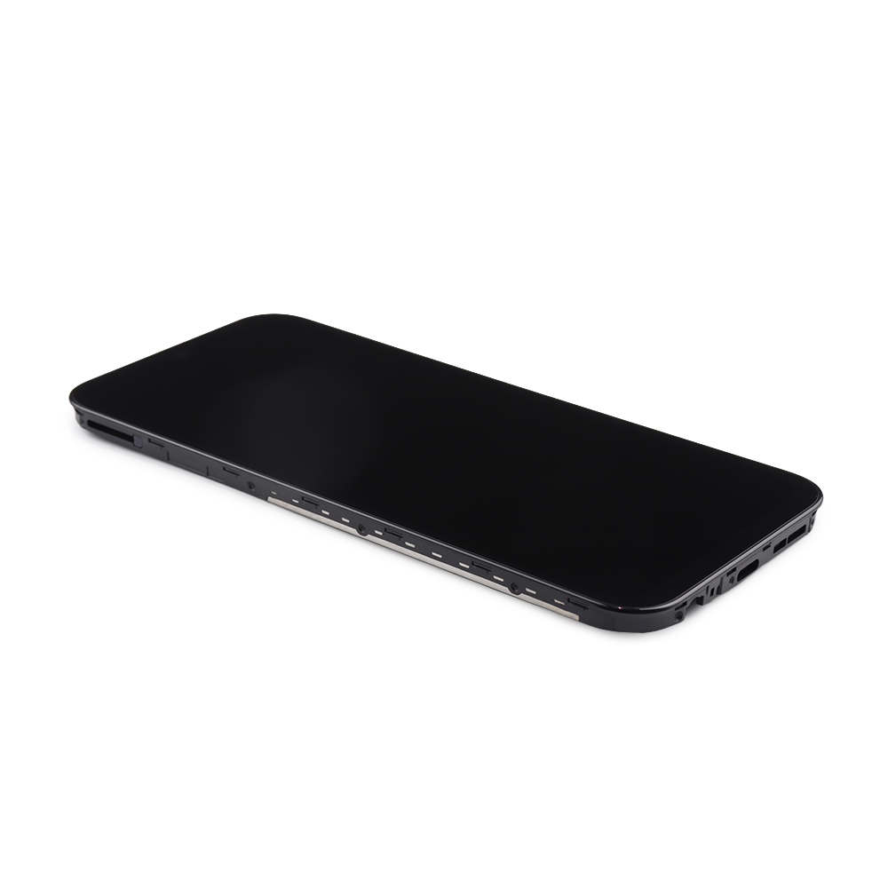 Xiaomi Scherm met frame voor Xiaomi Redmi 15C 5G Middernachtzwart Service Pack