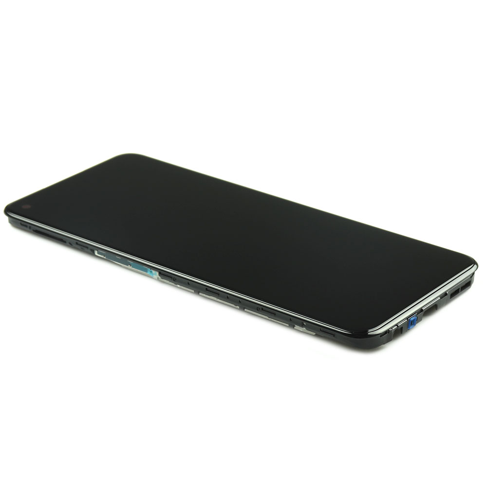 OnePlus Scherm met frame voor OnePlus Nord N10 5G Zwart Service Pack