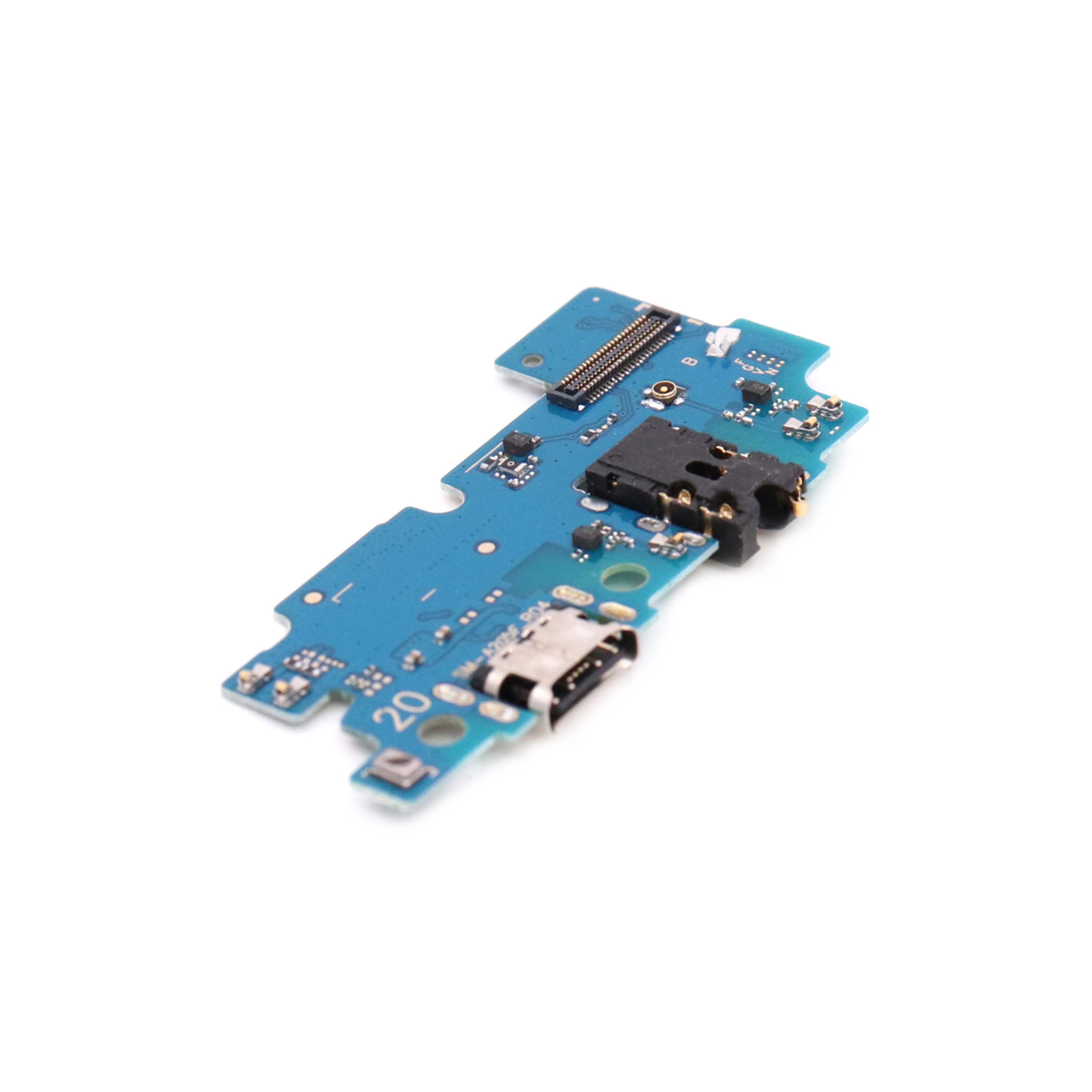 Samsung Charging Port and Koptelefoonaansluiting and Sensor voor Samsung A20 2019 (A205F) OEM-Equivalent