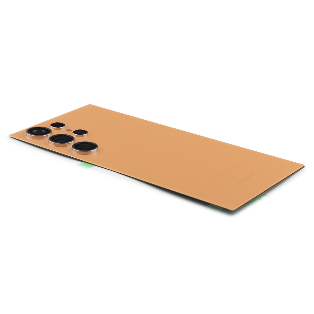 Samsung Achterkant voor Samsung Galaxy S24 Ultra (SM-S928B) Oranje Pulled