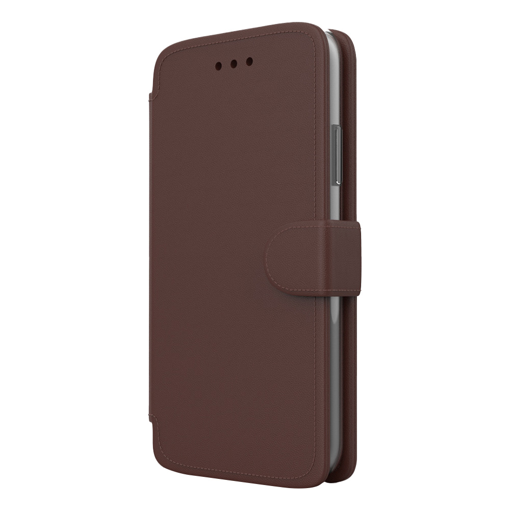 NOVANL BookMate Case voor iPhone 16 Plus Bruin
