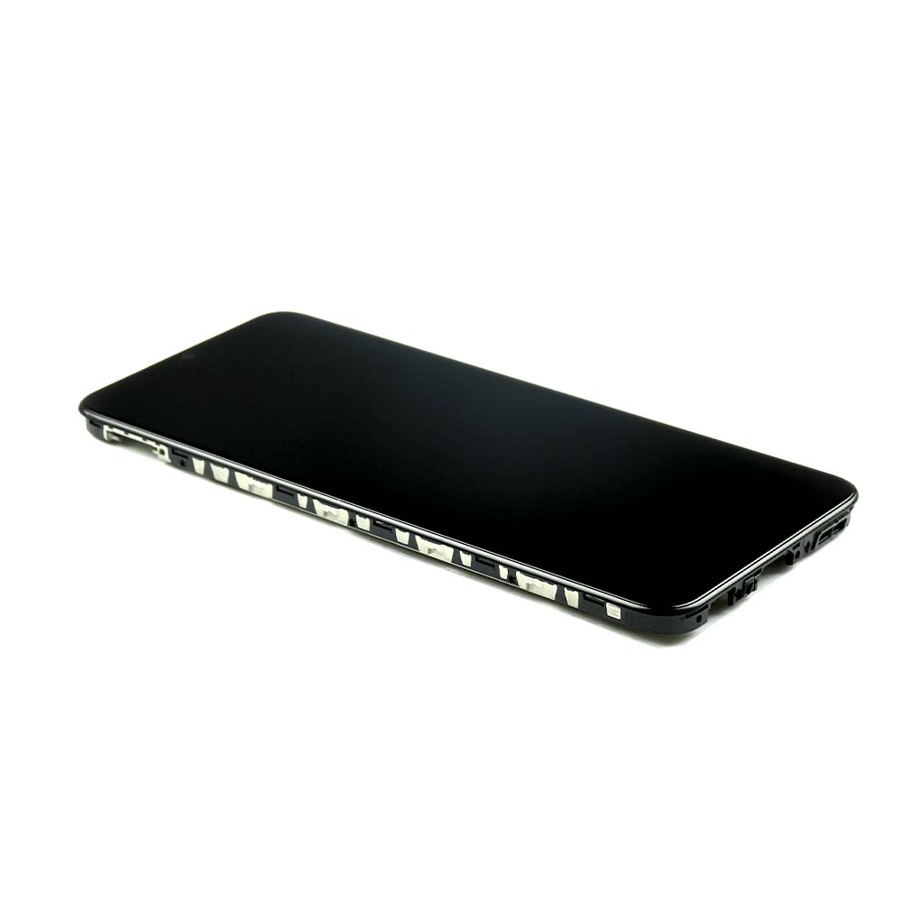 Samsung Scherm voor Samsung Galaxy A03S Zwart Service Pack