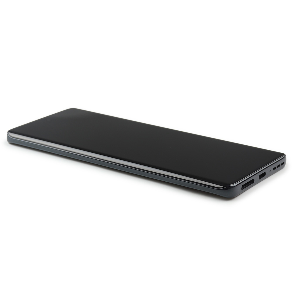 Motorola Scherm met frame voor Motorola Edge 40 Neo Zwart Service Pack