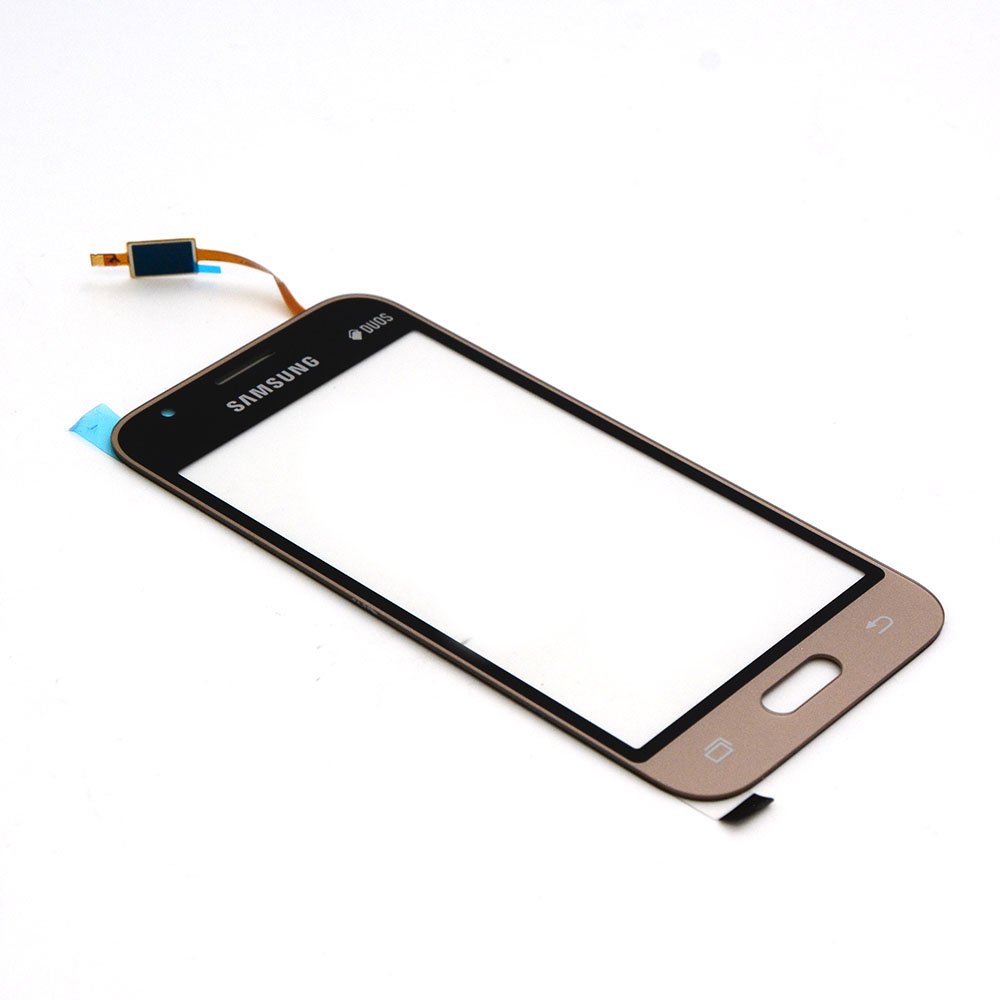 Samsung Touchscreen (met plakstrip) voor Samsung Galaxy J1 Mini 2016 (J105) Gold OEM-Equivalent