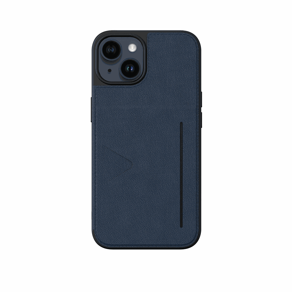 NOVANL WalletGuard voor iPhone 14 Plus Blauw