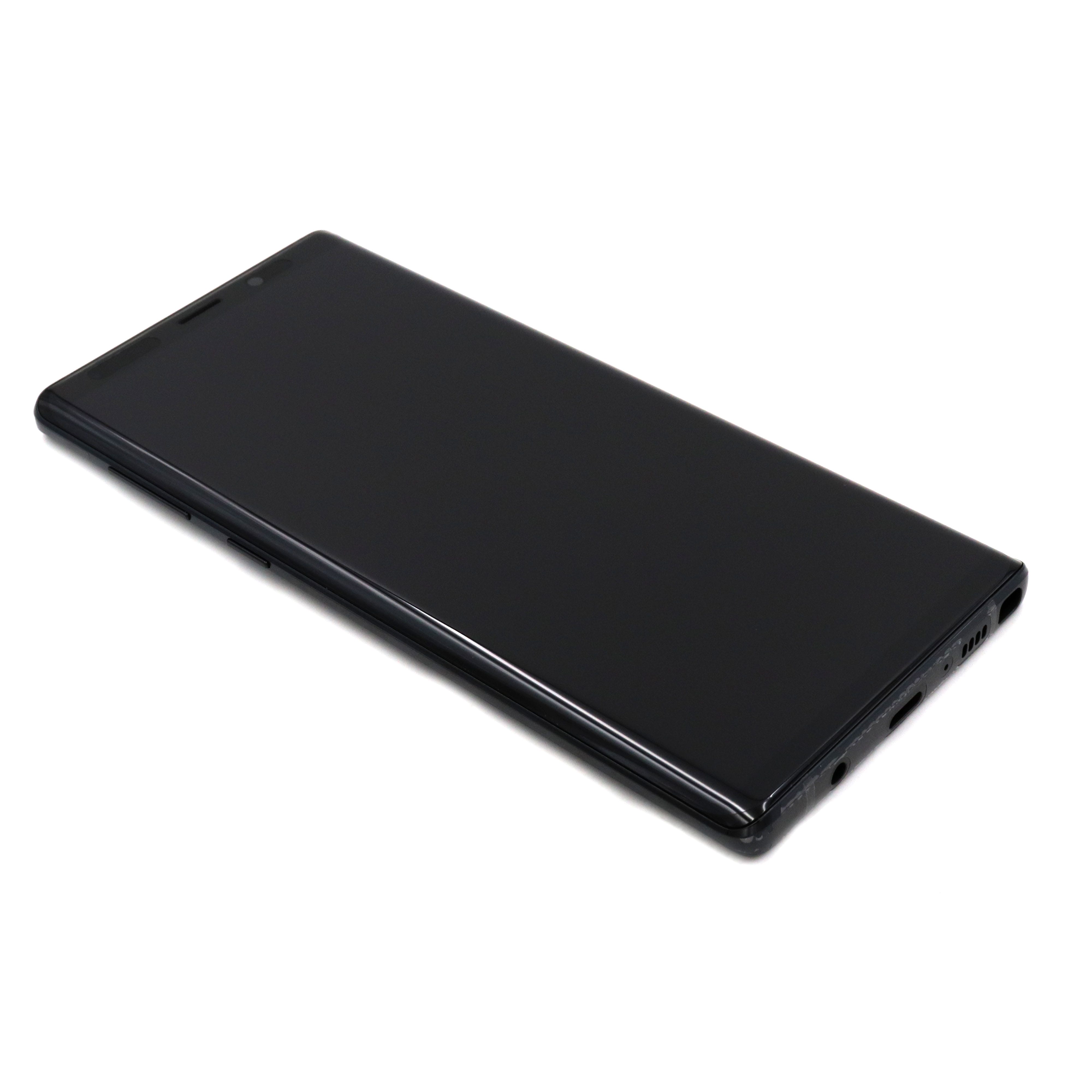Samsung Scherm met frame voor Samsung Galaxy Note 9 (N960F) Zwart Service Pack