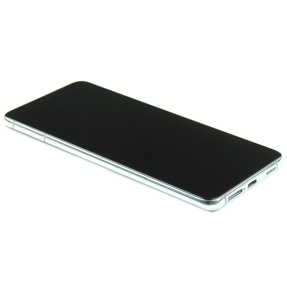 Pantalla Complete con housing (Ex. Camera) para Samsung Galaxy S21 Plus 5G Plata Service Pack