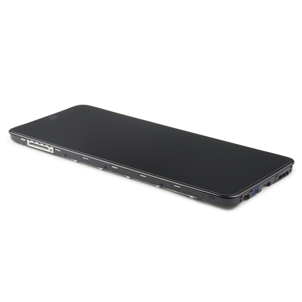 Oppo Scherm met frame voor Oppo A58 4G Zwart Service Pack