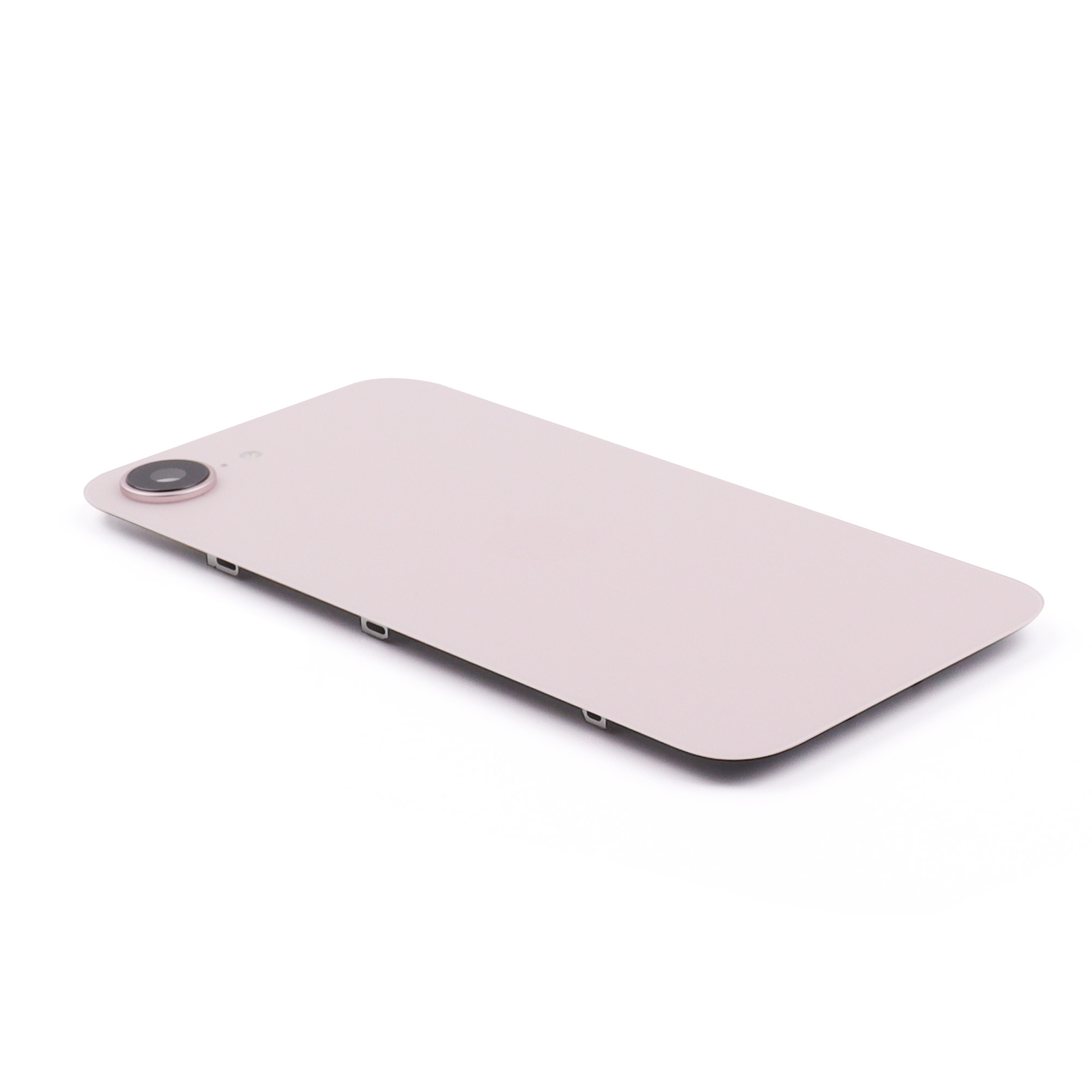 Back Cover incl. Camera lens, Flash Light and Wireless Charging For For Apple iPhone 17e Soft Pink Pulled B