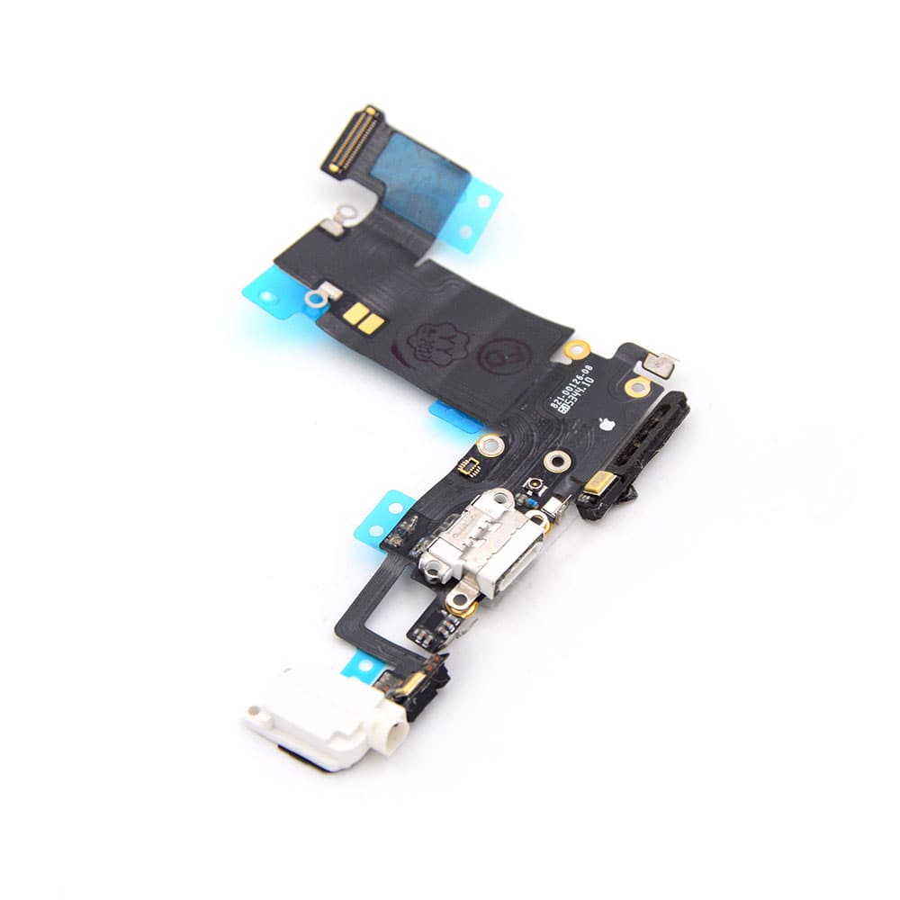 Apple Oplaadpoort met koptelefoonaansluiting voor iPhone 6s Plus Wit Pulled