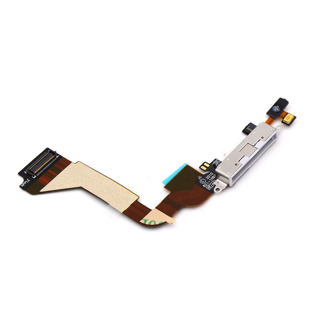 Apple Oplaadpoort voor iPhone 4 Wit OEM-Equivalent
